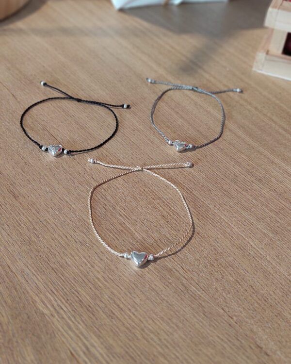 PULSERA FINA CORAZÓN