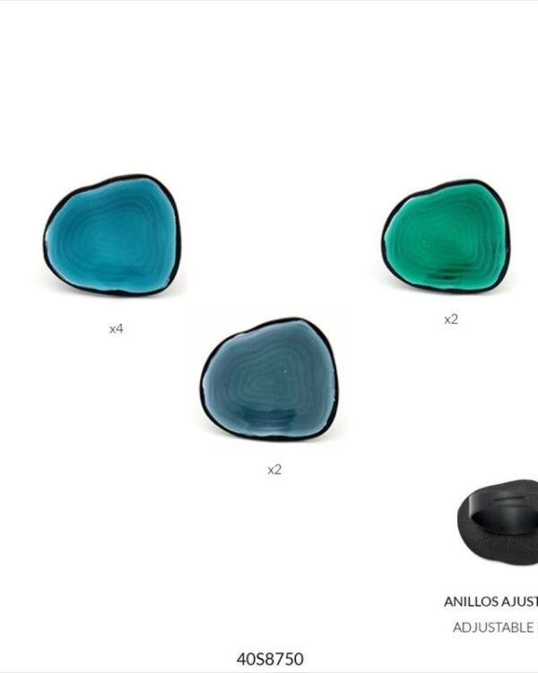 ANILLO BLACK BLUE