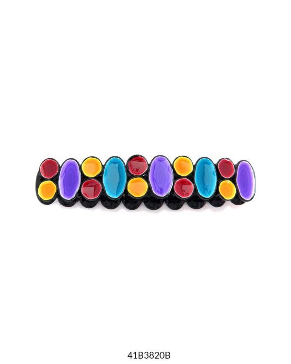 PULSERA BLACK MULTICOLOR
