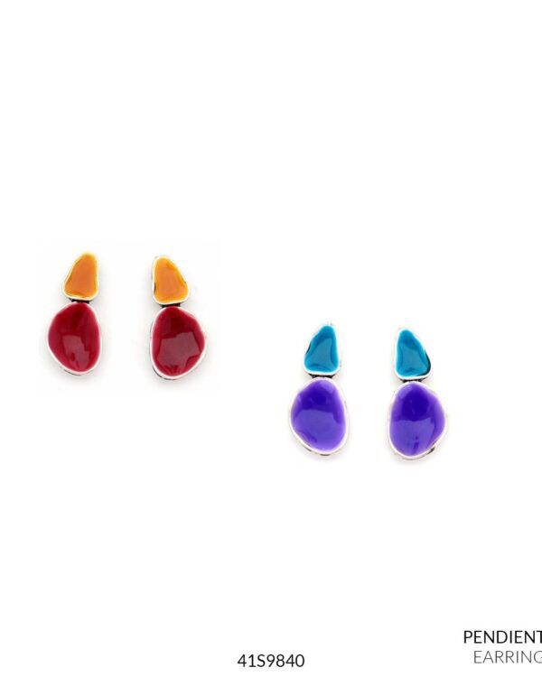 PENDIENTES SILVER MULTI