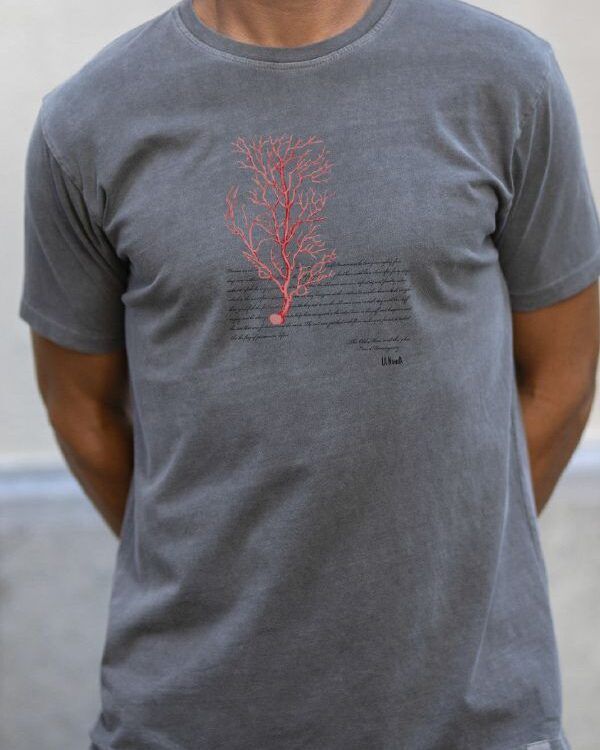 Camiseta CORAL color gris oscuro