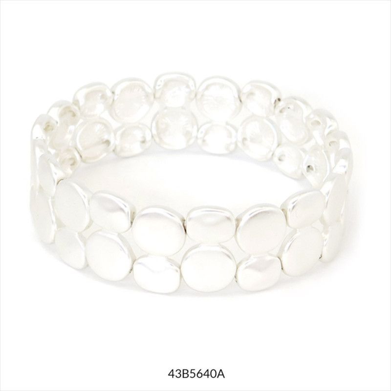 PULSERA MAKALU PLATEADO