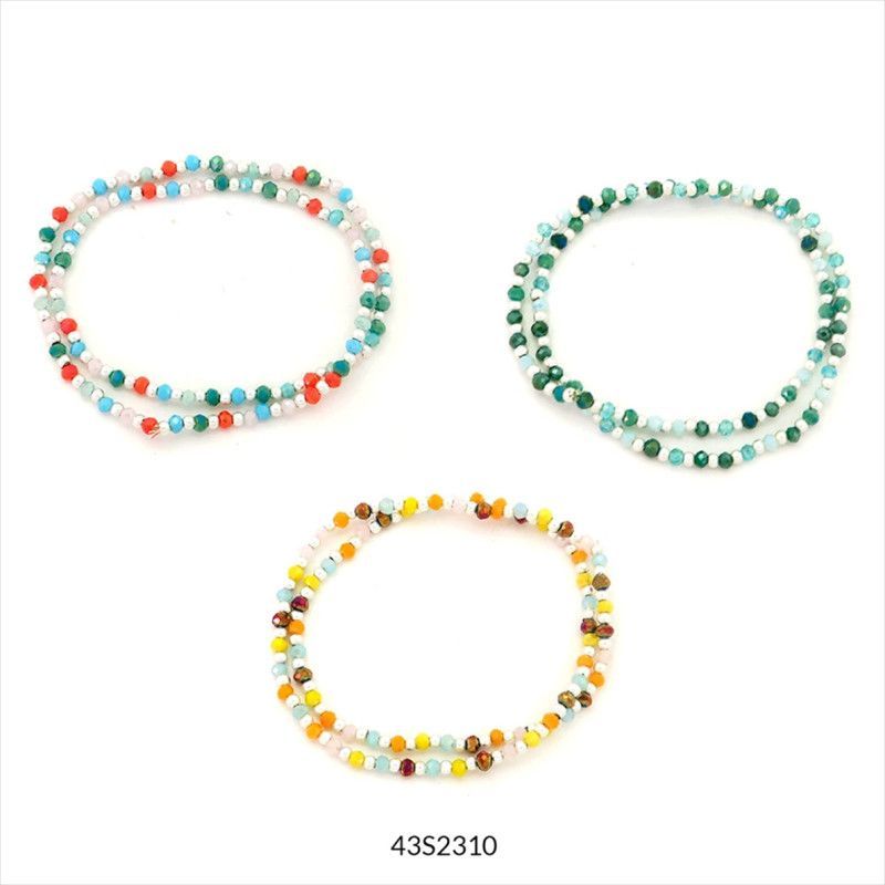 PULSERA TEAR PLATEADO