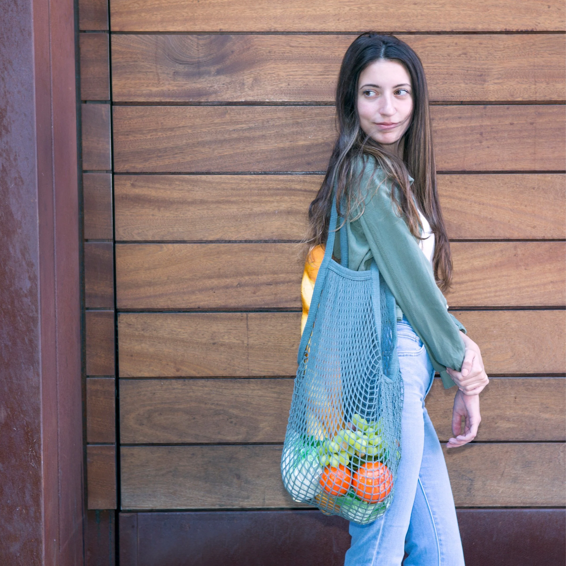 Bolsas red de mercado de algodón - Imagen 2