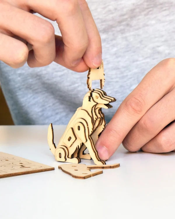 Puzzle de madera 3D Perro