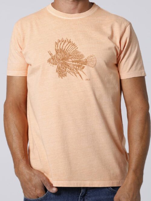 Camiseta LEON Salmón  LA NANSA