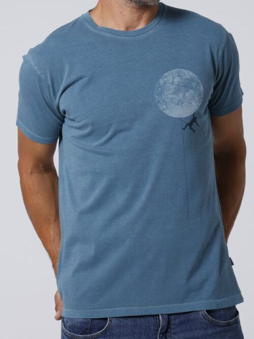 Camiseta LUNA Azul Egeo  LA NANSA