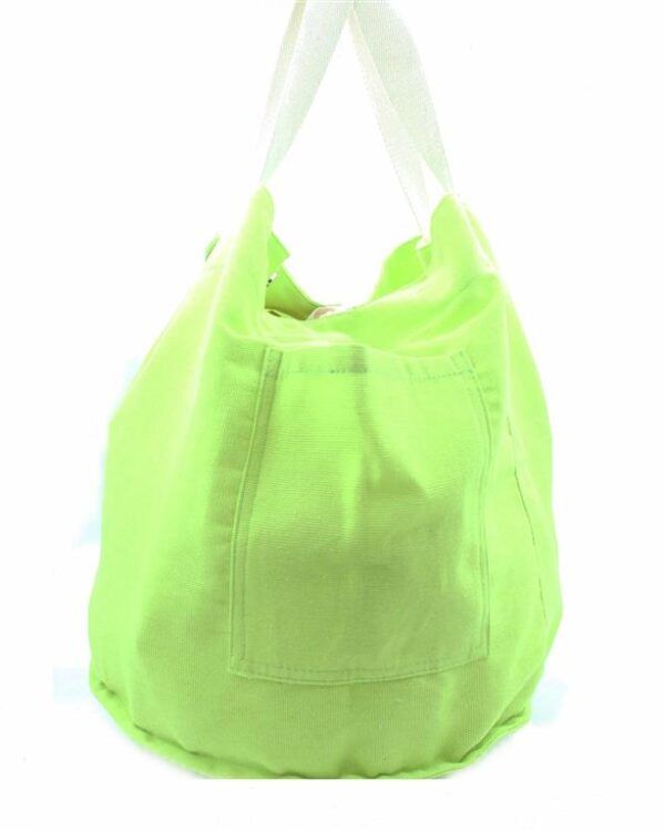 BOLSO REDONDO CANVAS LIMA