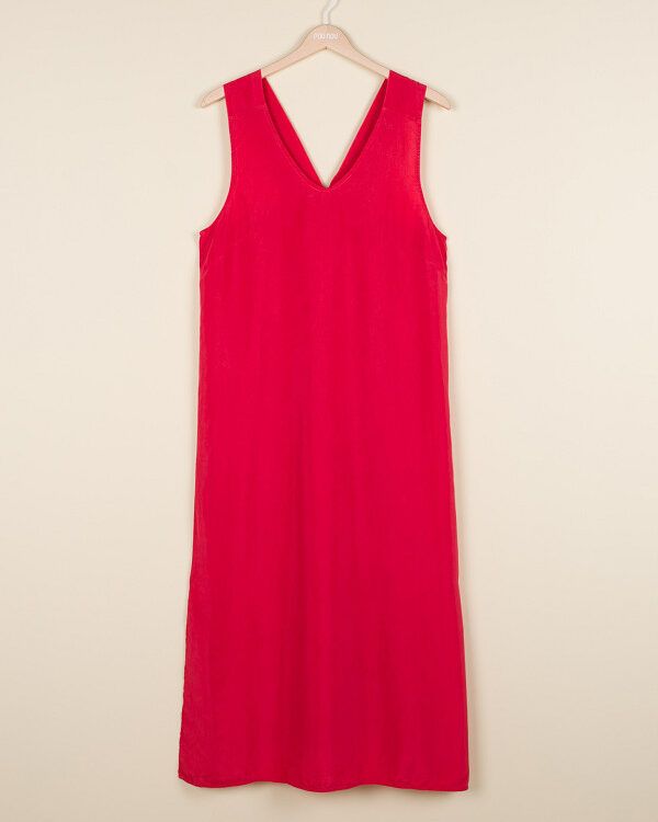 Vestido largo Cupro Tulipa POU NOU