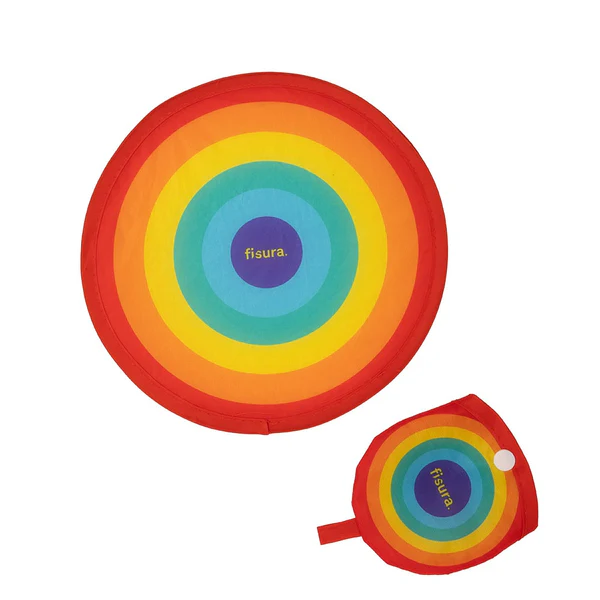 Abanico plegable "Arcoiris"