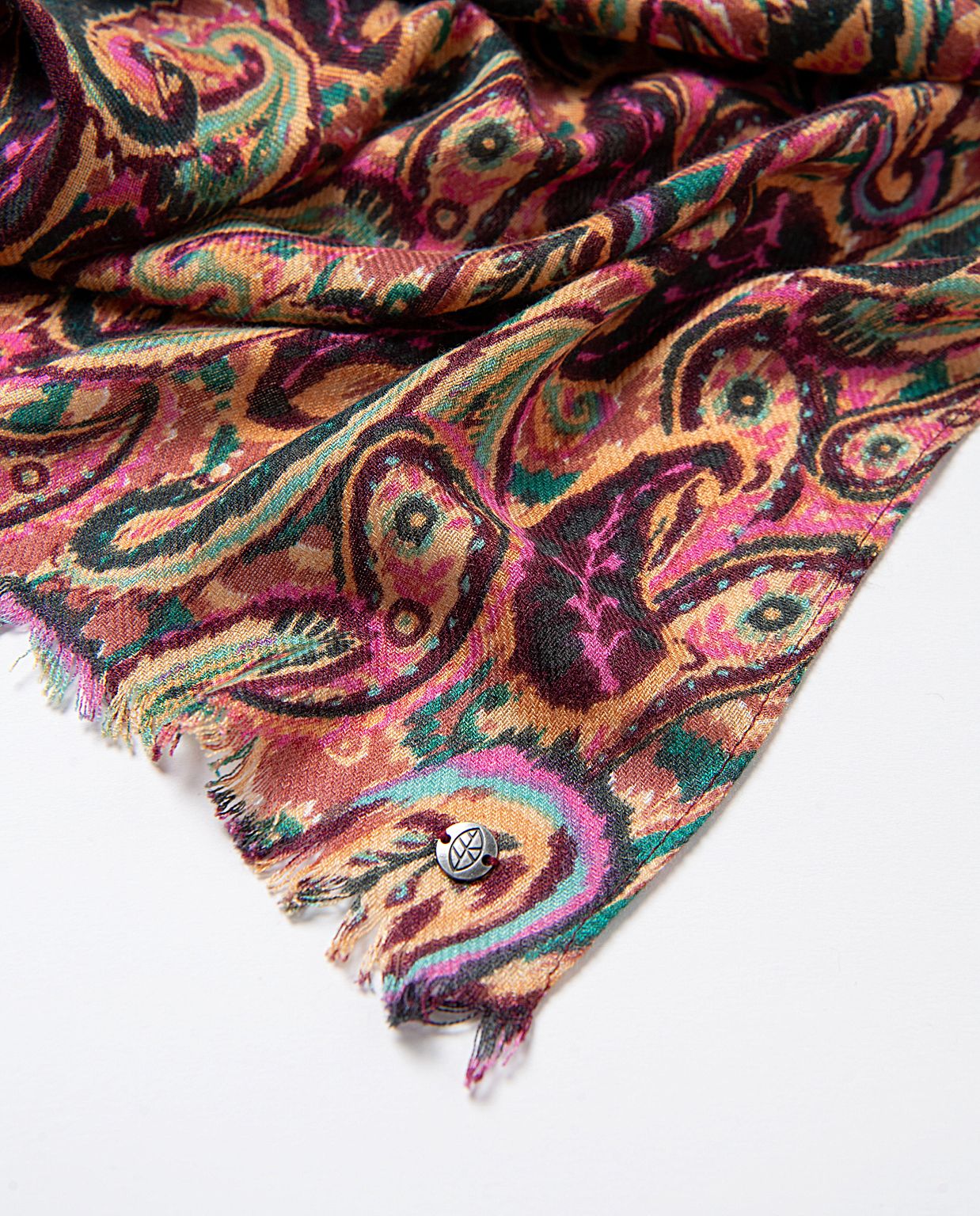 Pañuelo rectangular estampado Multi SURKANA - Imagen 2