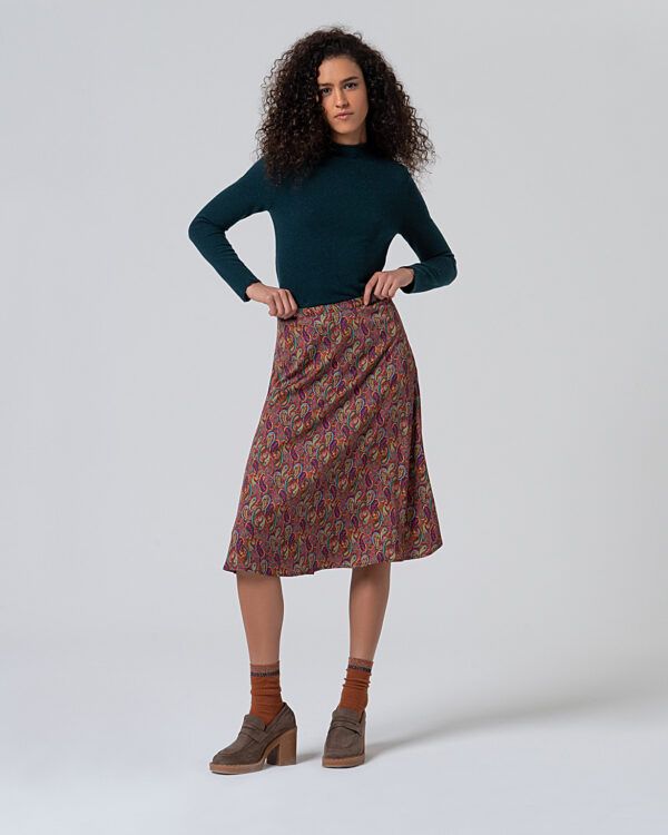 Falda midi evasé Multi  SURKANA
