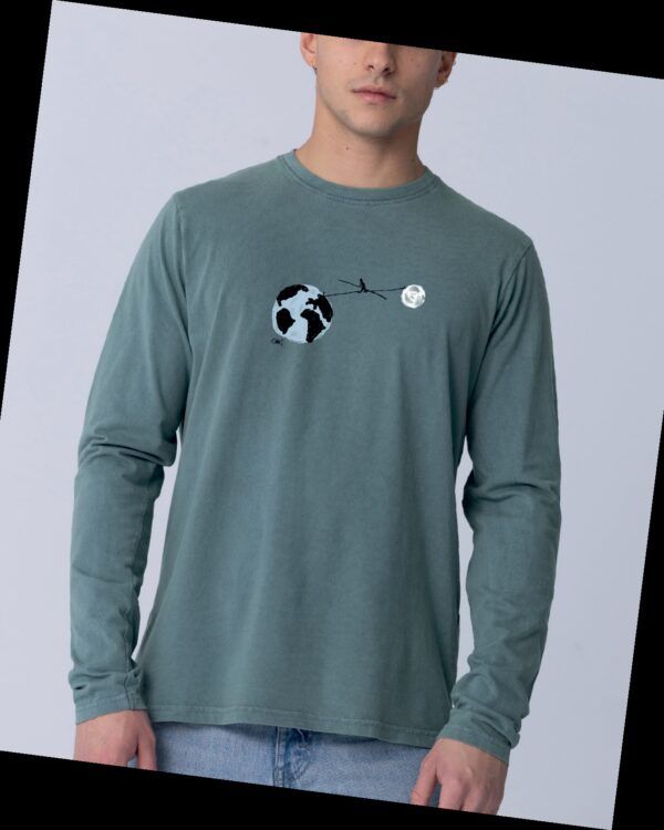 Camiseta M/L CABLE a la luna Verde Eton BA-HUI