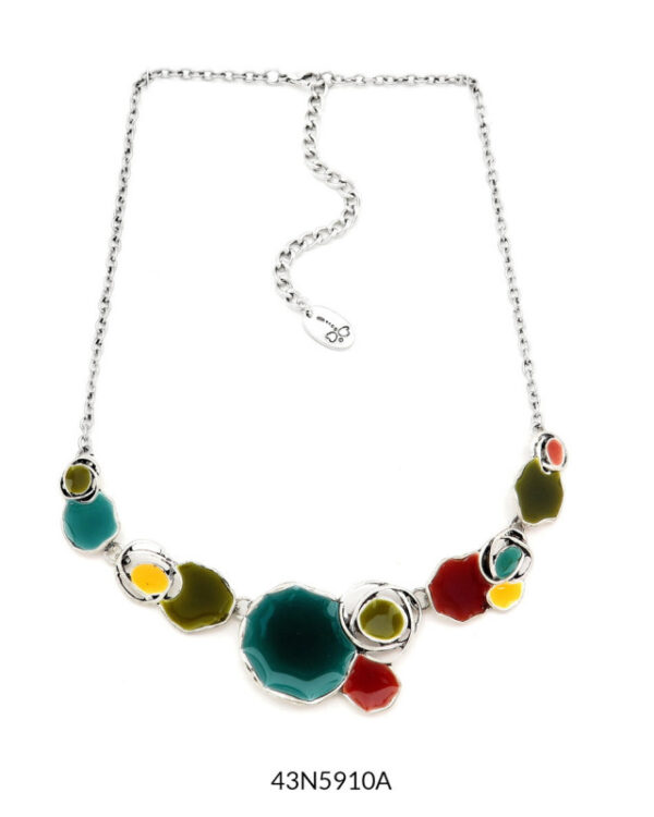 COLLAR SILVER MULTI
