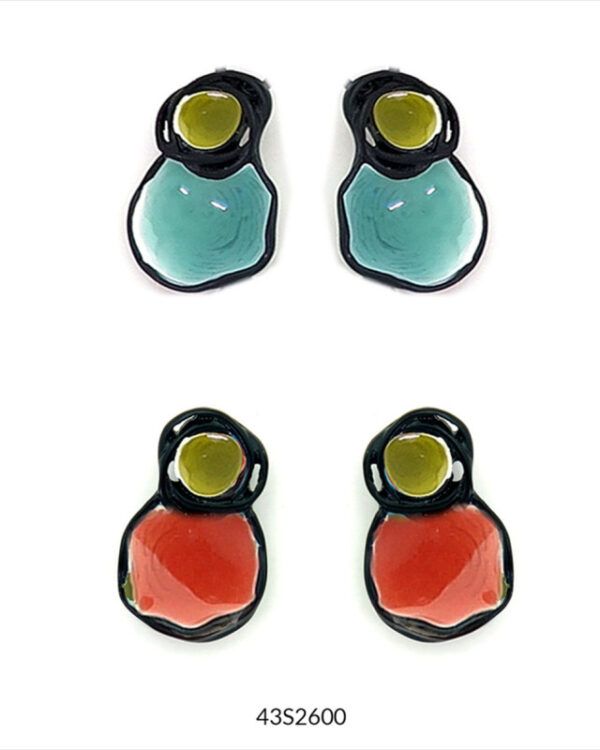 PENDIENTES BLACK MULTI