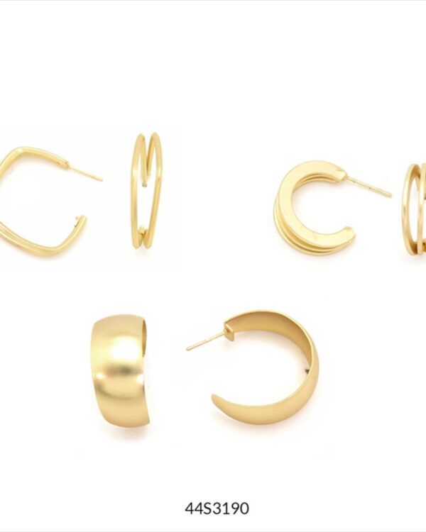 PENDIENTES VOLGA II GOLD