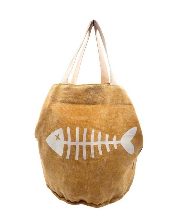 BOLSO REDONDO RASPA MOSTAZA