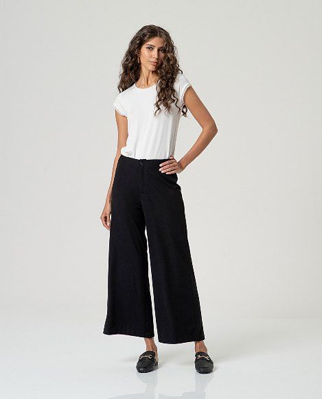 Pantalon crop 3/4 Negro SURKANA