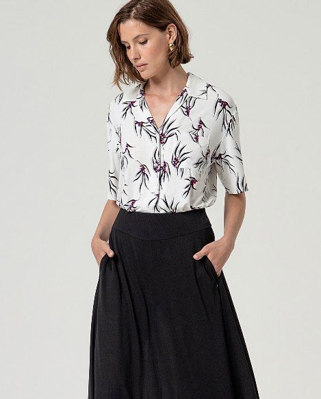 Maxi falda Negro SURKANA - Imagen 3