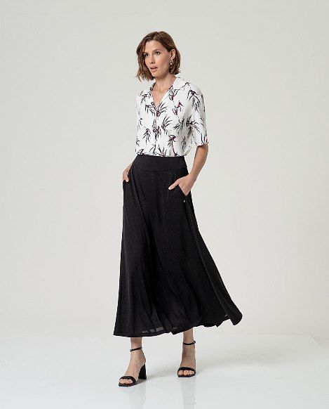 Maxi falda Negro   SURKANA