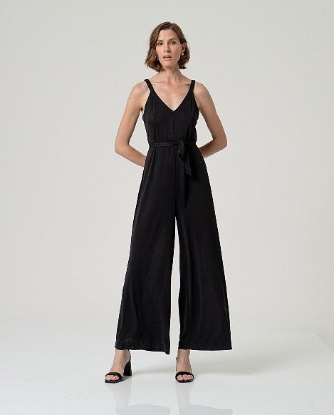 Mono de tirantes Negro   SURKANA