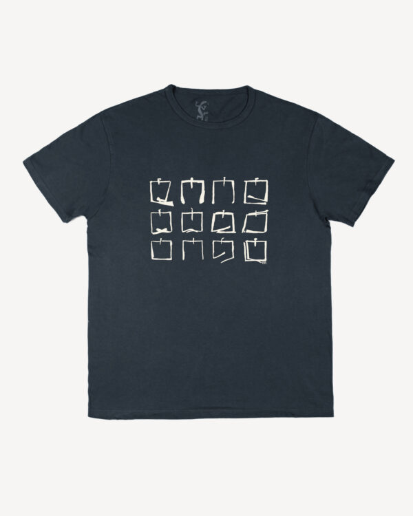 Camiseta básica Homes Quiets Carbón POU NOU