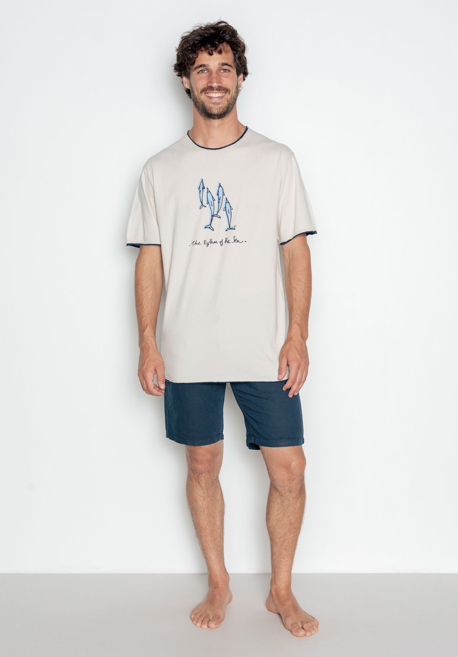 Camiseta Rollie Delfines Perla POU NOU