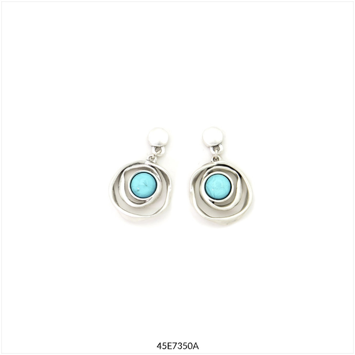 PENDIENTES GRACE plateado