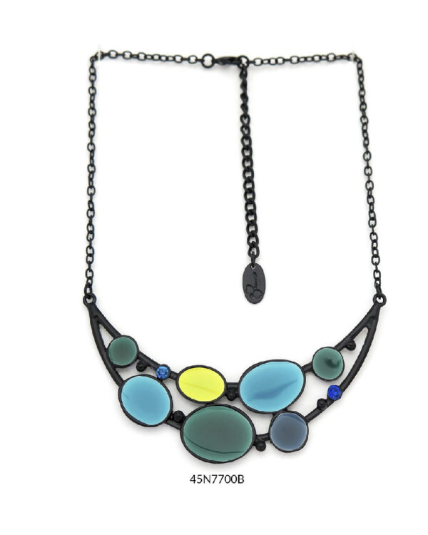COLLAR BLACK COLOR I Azul