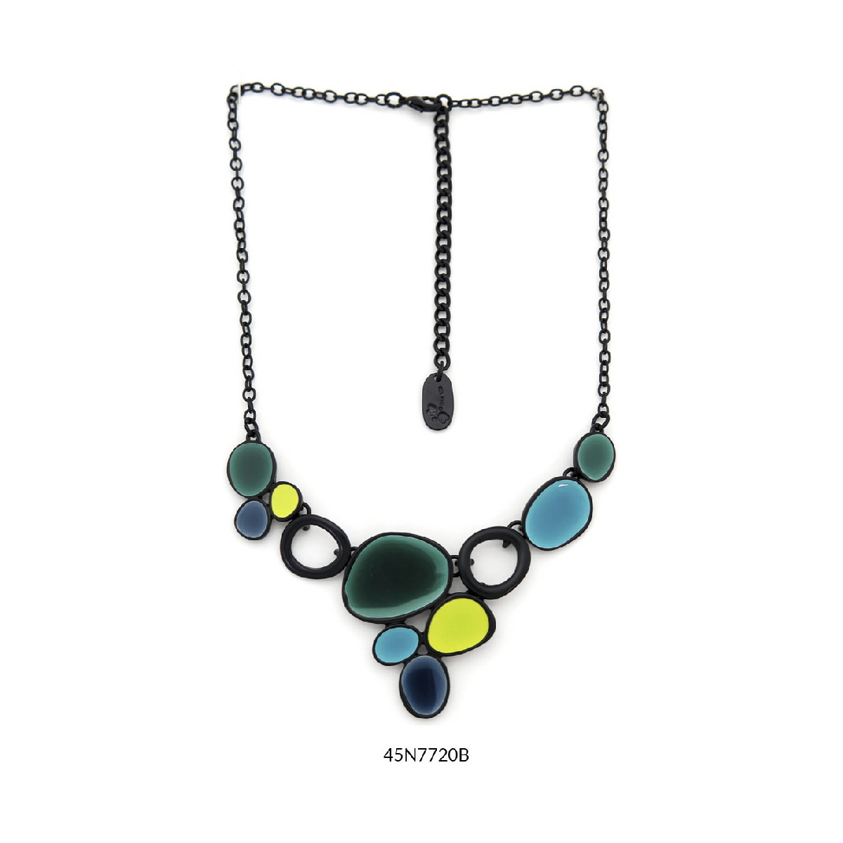 COLLAR BLACK COLOR II Azul