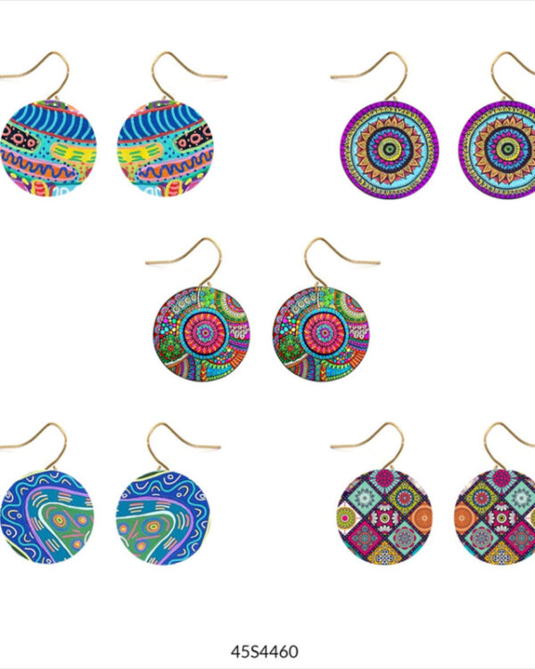 PENDIENTES MANDALA