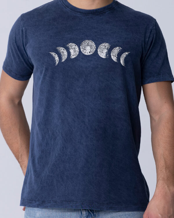 Camiseta FASE LUNAR Marino BA-HUI