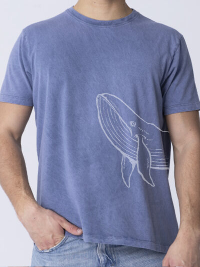 Camiseta MOBY DICK Indigo BA-HUI