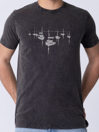 Camiseta SOMBRA Veleros Pizarra BA-HUI