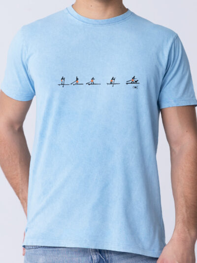 Camiseta FANATIC (Surfistas) Azul Cielo   BA-HUI