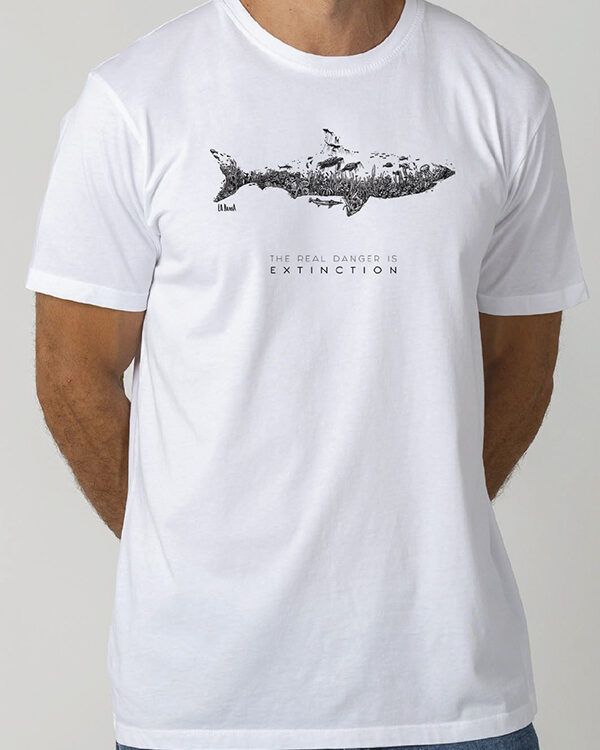 Camiseta FAUNA MARINA Blanco  LA NANSA