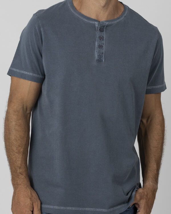 Camiseta PANADERA 3 Botones Gris Medio