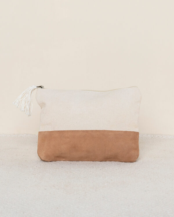 Bolso Clutch Crudo POU NOU