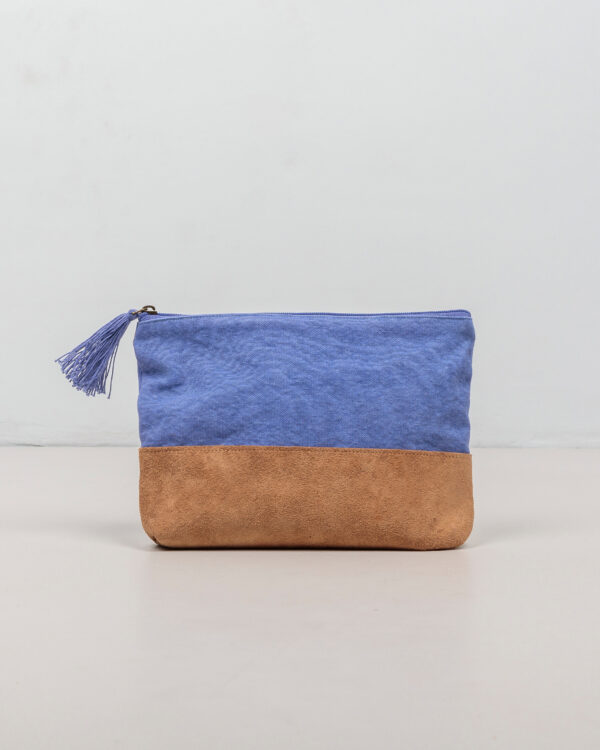 Bolso Clutch Azul POU NOU