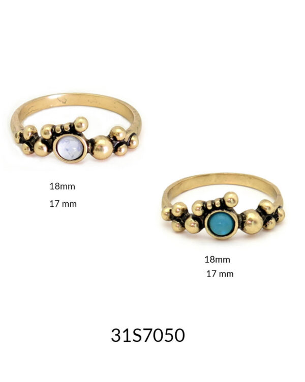 ANILLO BARI II DORADO