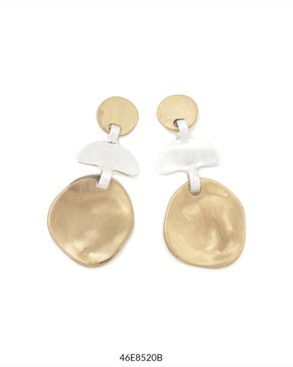 PENDIENTES ABBY DORADOS/PLATEADOS