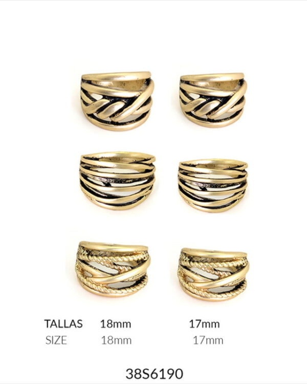 ANILLO LORD DORADO
